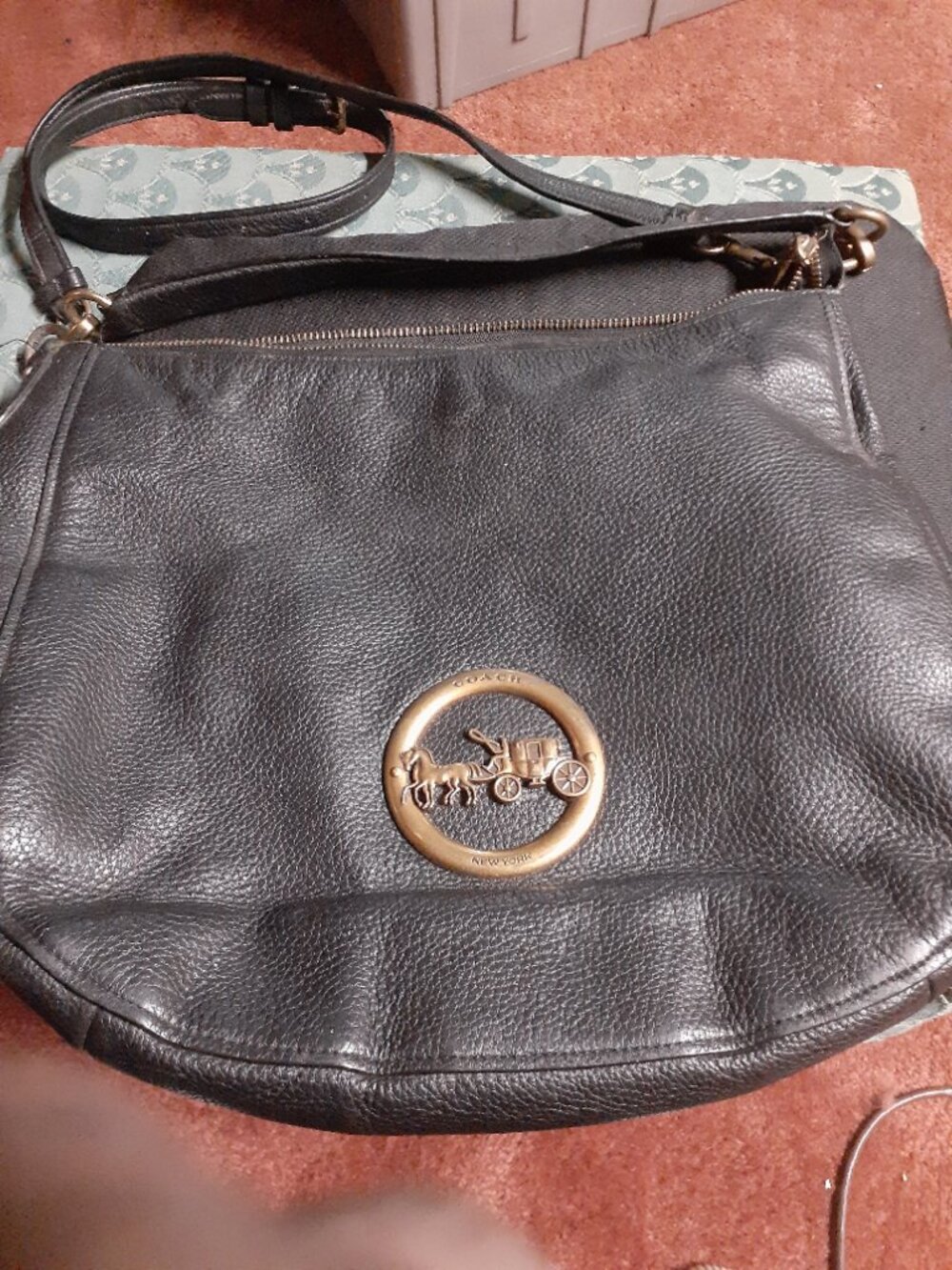 vtg elle Coach Hobo